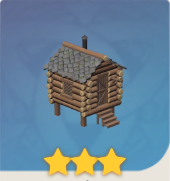 袖珍松木小屋